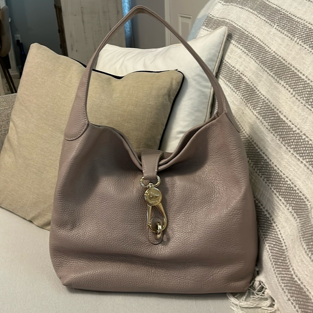 Dooney and Bourke leather satchel handbag